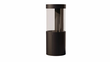 Pro Clear Aquatic Systems ProCylinder Aquarium Combo Black, 80 gal