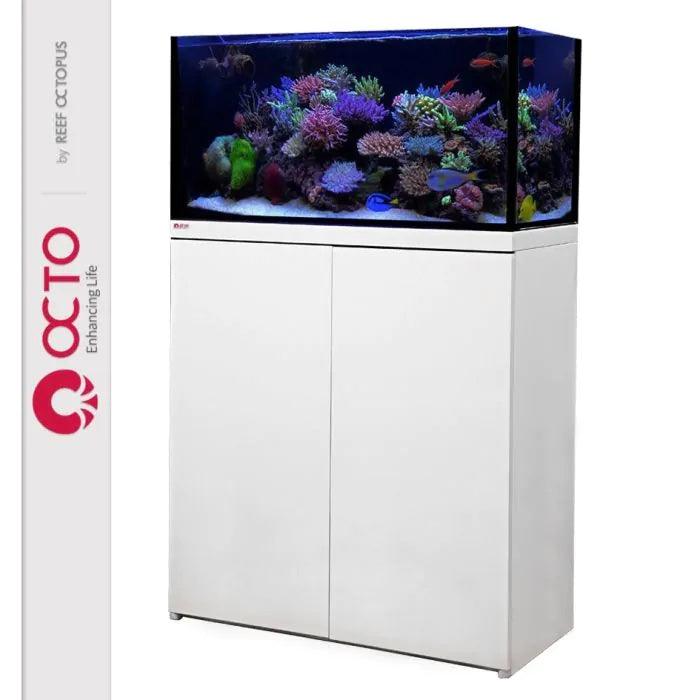 OCTO LUX 48gal Aquarium System with White Cabinet